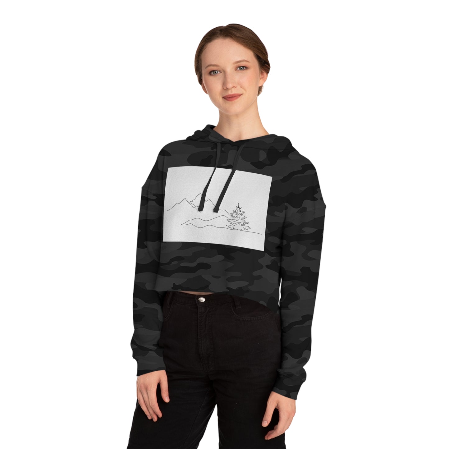 Women’s Cropped Hooded Sweatshirt