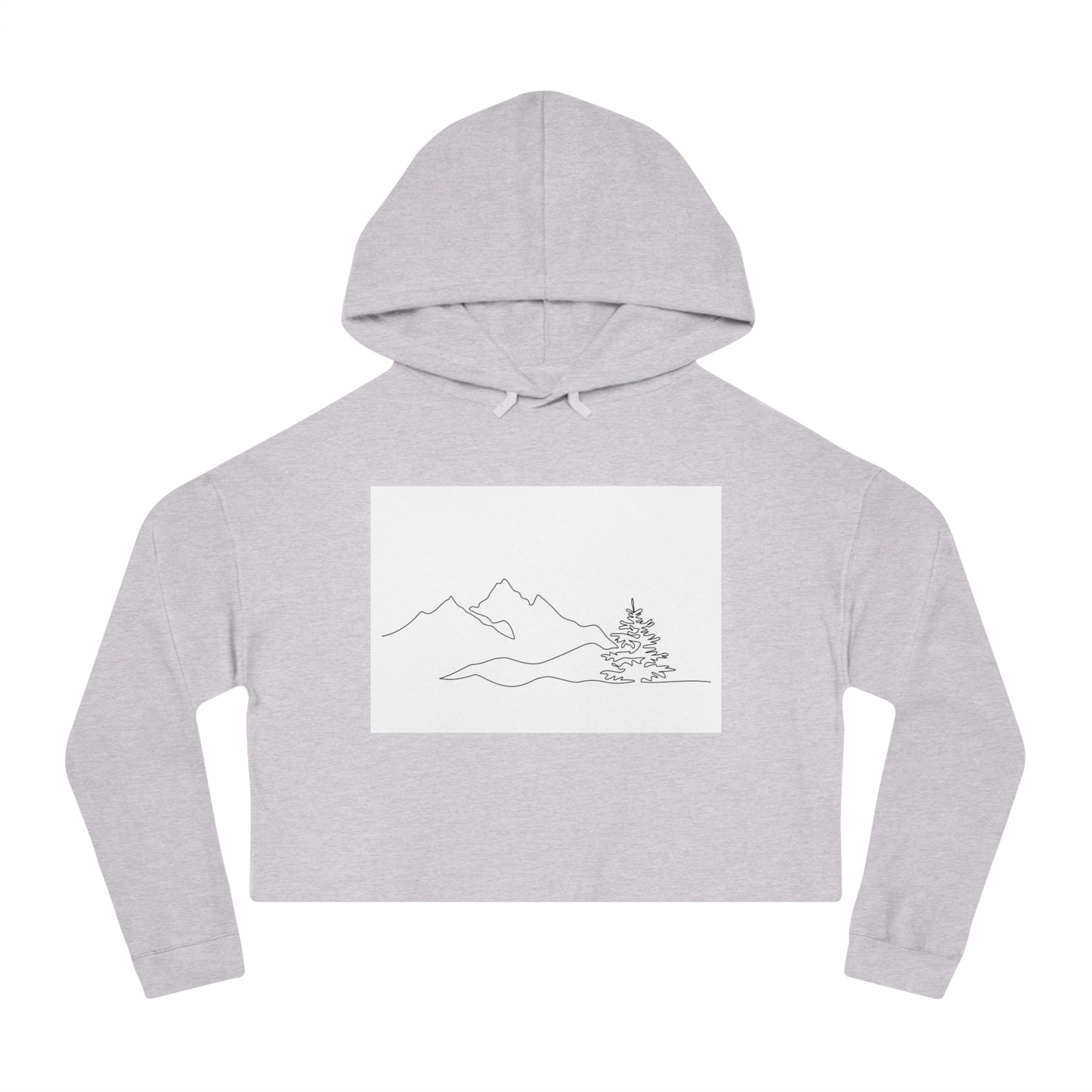 Women’s Cropped Hooded Sweatshirt