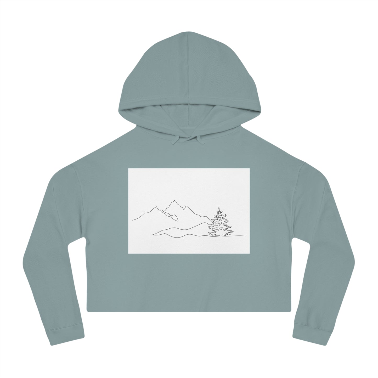 Women’s Cropped Hooded Sweatshirt