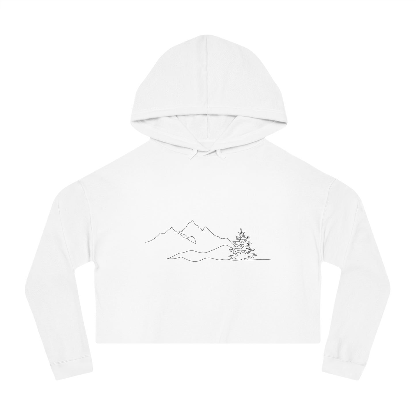 Women’s Cropped Hooded Sweatshirt
