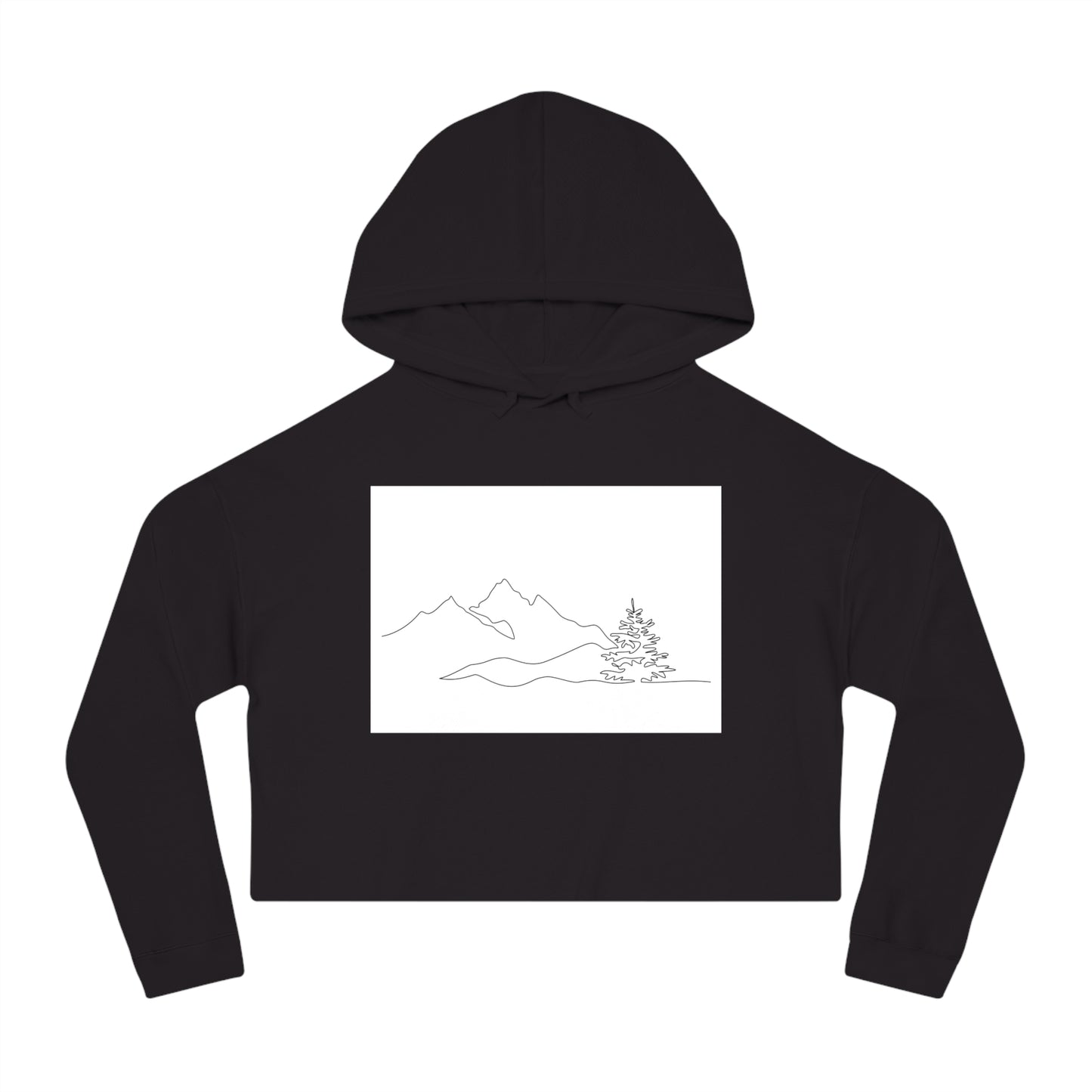 Women’s Cropped Hooded Sweatshirt