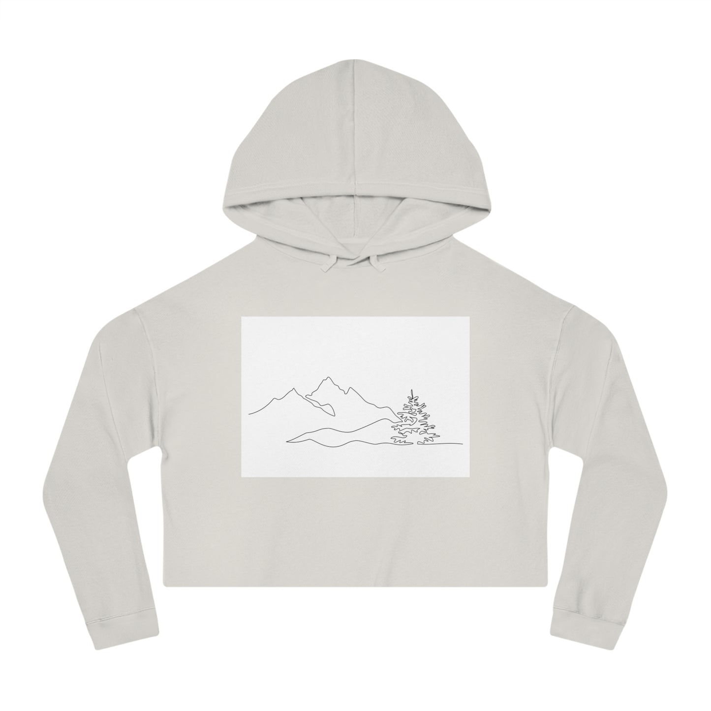 Women’s Cropped Hooded Sweatshirt