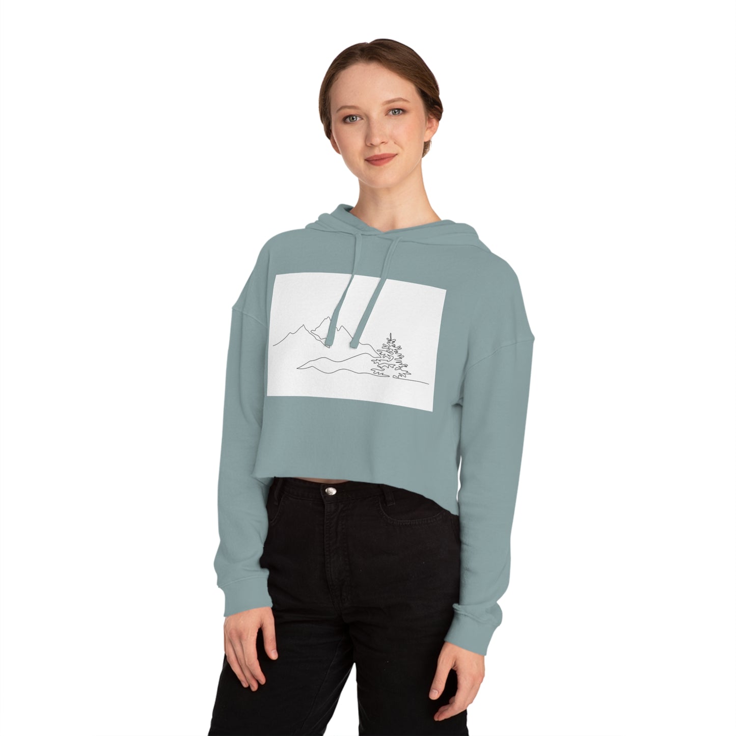Women’s Cropped Hooded Sweatshirt