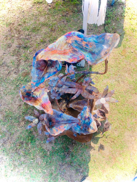 Copper Water Fountain Large