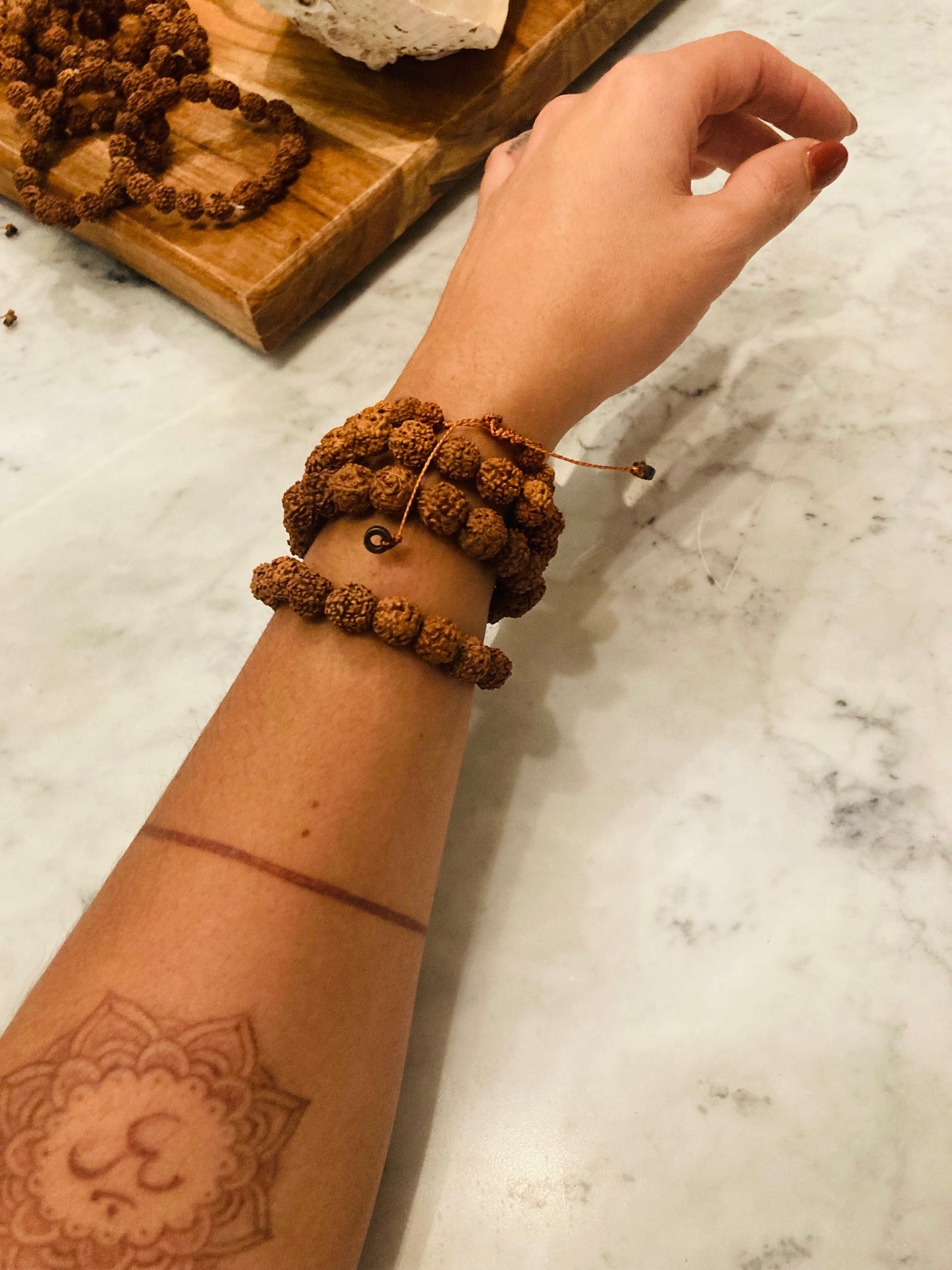 Rudraksha Bead Bracelet