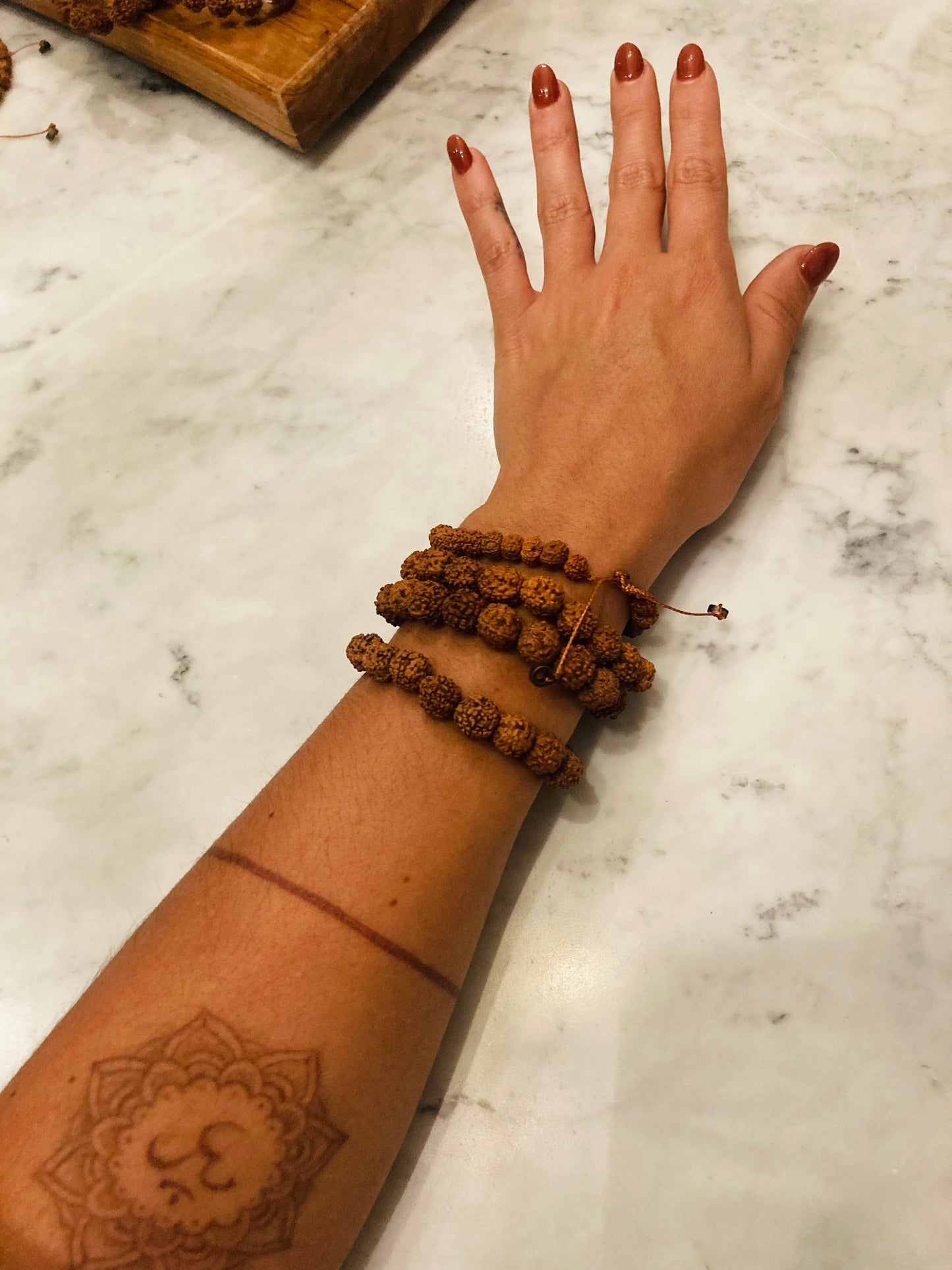Rudraksha Bead Bracelet